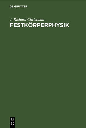 Festk&ouml;rperphysik image number 0