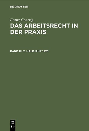 2. Halbjahr 1925 image number 0