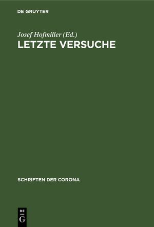 Letzte Versuche image number 0