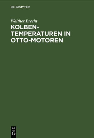 Kolbentemperaturen in Otto-Motoren image number 0