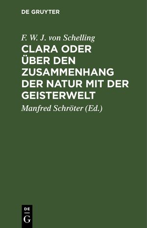 Clara Oder &Uuml;ber Den Zusammenhang Der Natur Mit Der Geisterwelt: Ein Gespr&auml;ch image number 0