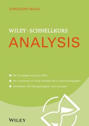 Wiley-Schnellkurs Analysis image number 0