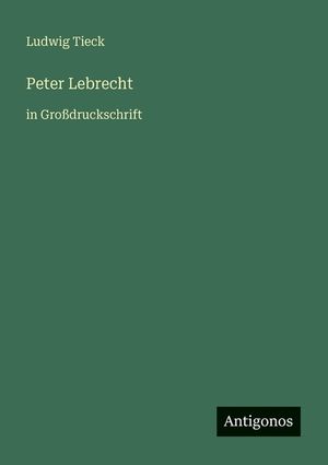 Peter Lebrecht: in Gro&szlig;druckschrift image number 0