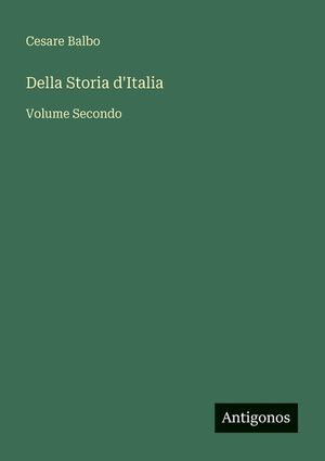 Della Storia d'Italia: Volume Secondo image number 0