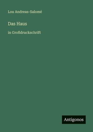 Das Haus: in Gro&szlig;druckschrift image number 0