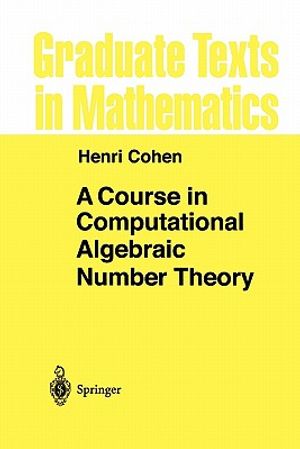 A Course in Computational Algebraic Number Theory image number 0