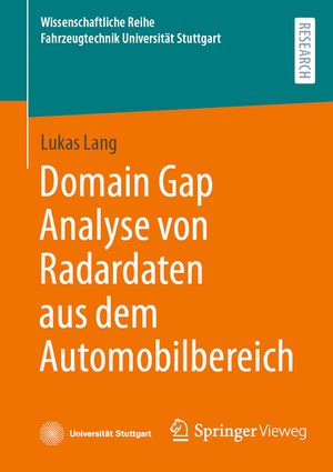 Domain Gap Analyse Von Radardaten Aus Dem Automobilbereich image number 0