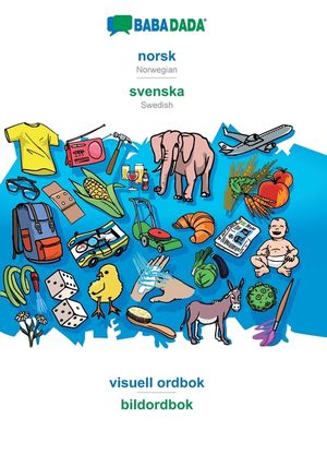 BABADADA, norsk - svenska, visuell ordbok - bildordbok image number 0