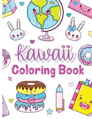 Kawaii Coloring Book: Kids Coloring Book with Funny Kawaii - Coloring Books - Gifts for Children - Kawaii Doodle Coloring Pages for Kids - A image number 0