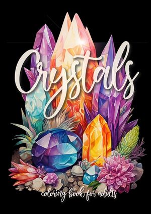 Crystals Coloring Book for Adults: Street Art Graffiti Coloring Book for Adults Street Art Coloring Book for teenagers grayscale Street Art Coloring B image number 0