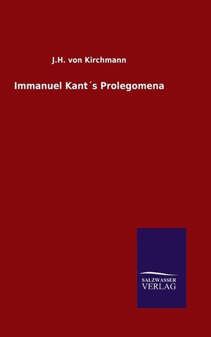 Immanuel Kant&acute;s Prolegomena image number 0