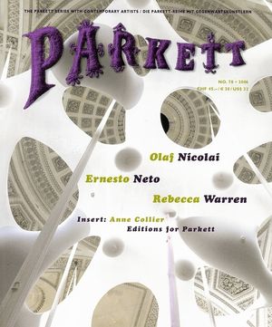 Parkett No. 78 Ernesto Neto, Olaf Nicolai, Rebecca Warren image number 0