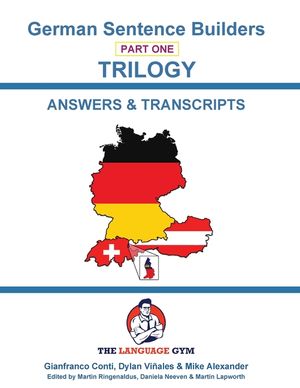 German Trilogy 1 Answer Booklet and Transcriptions: Beginner to Pre Interm. image number 0