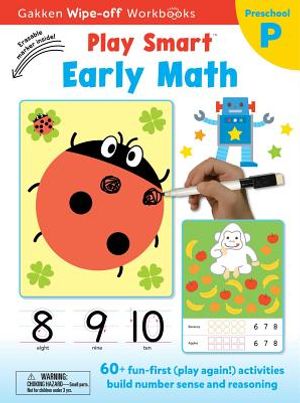 Play Smart Early Math Ages 2-4, 21: At-Home Wipe-Off Workbook with Erasable Marker image number 0