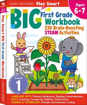 Play Smart Big First Grade Workbook image number 0