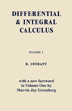 Differential and Integral Calculus, Vol. One image number 0