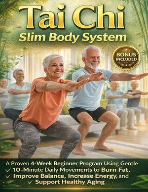 Tai Chi Slim Body System: A Proven 4-Week Beginner Program Using Gentle 10-Minute Daily Movements to Burn Fat, Improve Balance, Increase Energy, and S image number 0