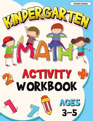 Preschool Math Activity Book Ages 3-5: Math Workbook for Preschoolers, Preschool Math at Home, Preschool Math Workbook image number 0