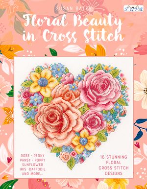 Floral Beauty in Cross Stitch: 16 Floral Cross Stitch Designs image number 0