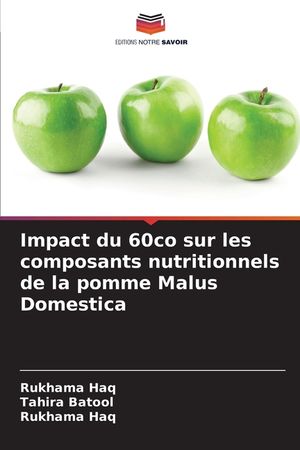 Impact du 60co sur les composants nutritionnels de la pomme Malus Domestica image number 0
