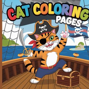 Cat Coloring Book for Kids: Simple Coloring Book for Kids image number 0