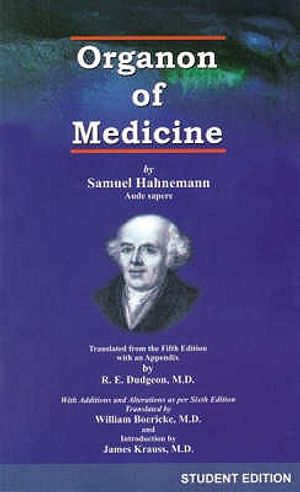 Organon of Medicine image number 0