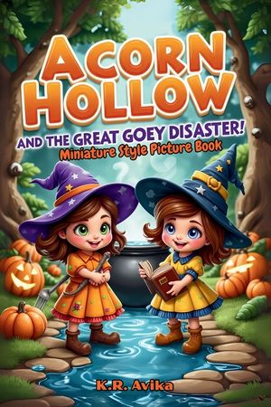 Acorn Hollow and the Great Gooey Disaster: Miniature Style Picture Book A Fun Story Book for Kids Ages 3-5 with Coloring Pages, Silly Jokes, Tongue Tw image number 0