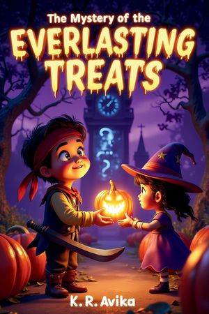 The Mystery of the Everlasting Treats: Spooky Adventurous Picture Book Giftable Book with Story and Fun Activities - Silly Jokes, Tongue Twisters & mo image number 0