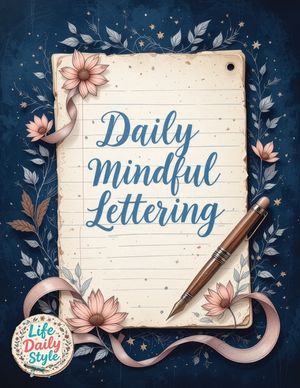 30 days of Affirmations Through Calligraphy: Daily Mindfull Affirmation Hand Lettering and Modern Calligraphy Copybook image number 0