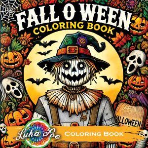 Fall O Ween Coloring Book: Spooky Halloween for Adults with Seasonal Scary Themes, Perfect for Relaxation image number 0