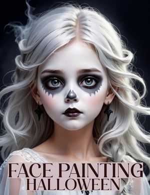 Face Painting: A Beginner's Step-by-Step Guide to Easy and Professional Halloween Makeup for Kids - Artistic, Scary Designs and Color image number 0