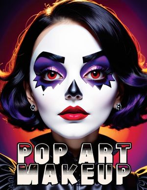 Pop Art Makeup: Beginner's Guide to Easy and Professional Face Painting - Creative Artistic Designs and Fun Colors for Any Party image number 0