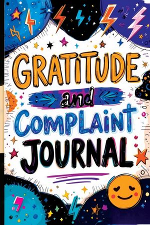 Gratitude and Complaint Journal: Funny Rage Therapy for Teens - Daily Gripes, Rants and Reflections with Prompts for Stress Relief image number 0