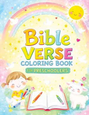 Bible Verse Coloring Book for Preschoolers: Easy Christian Pages Featuring Simple Biblical Teachings and Truths for Kids Ages 3-5 image number 0