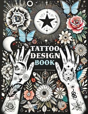 Tattoo Design Book: Over 1500 Original Collections of Tattooing for Beginners with Comprehensive Real Traditional Styles, Minimalist Flash image number 0