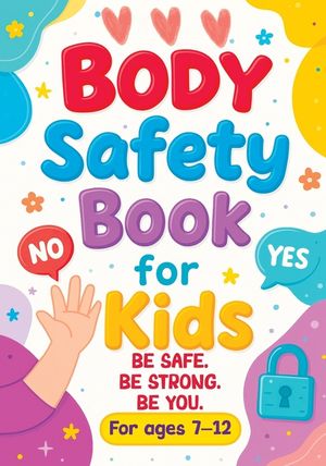 Body Safety Book for Kids: A Therapeutic Workbook Guide to Body Boundaries, Healthy Relationships and Life Skills for Children and Families image number 0