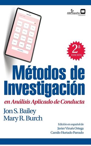 M&eacute;todos de investigaci&oacute;n en an&aacute;lisis aplicado de conducta image number 0