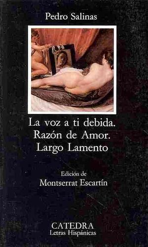 La voz a ti debida & Raz&oacute;n de amor & Largo lamento / The voice you owed & Reason of love & Long Lament image number 0