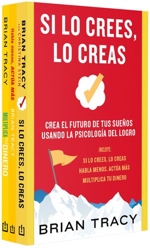 Estuche Brian Tracy. (Contiene: Si Lo Crees Lo Creas / Habla Menos, Act&uacute;a M&aacute;s / Multiplica Tu Dinero) / Brian Tracy Boxed Set image number 0