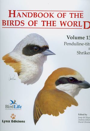 Handbook of the Birds of the World : Penduline-tits to Shrikes image number 0