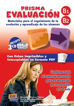 Prisma evaluacion. Materiales para el seguimiento de la evolucion y aprendizaje de los alumnos/ Prism Evaluation. Materials to Development's Progress of Student Learning : Nivel B1-b2/ Level B1-b2 image number 0