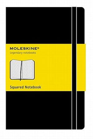 Moleskine Classic Notebook, Large, Squared, Black, Hard Cover (5 X 8.25) image number 0