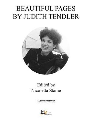 Beautiful Pages by Judith Tendler: Edited by Nicoletta Stame image number 0