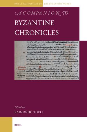 A Companion to Byzantine Chronicles image number 0