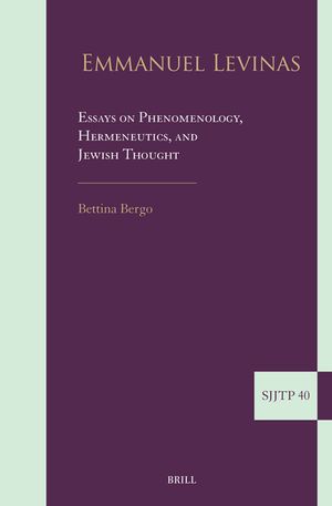 Emmanuel Levinas: Essays on Phenomenology, Hermeneutics, and Jewish Thought image number 0