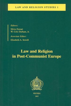 Law and Religion in Post-Communist Europe image number 0