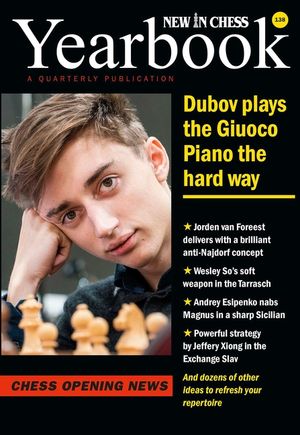 New in Chess Yearbook 138: Chess Opening News image number 0