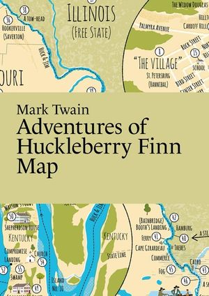 Mark Twain: Adventures of Huckleberry Finn Map image number 0