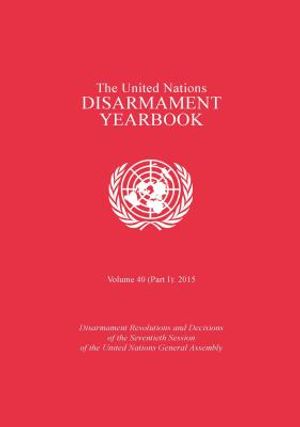 United Nations Disarmament Yearbook: 2015, Part 1 image number 0