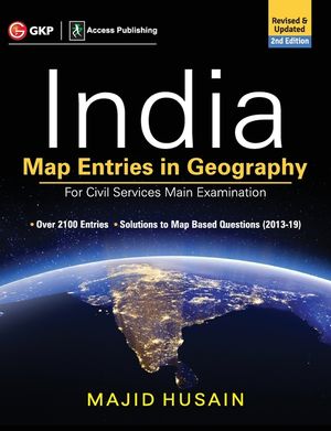 India Map Entries in Geography for Civil Services Main Examination 2ed image number 0